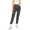 Mom Jeans Donna con logo stampato Calvin Klein