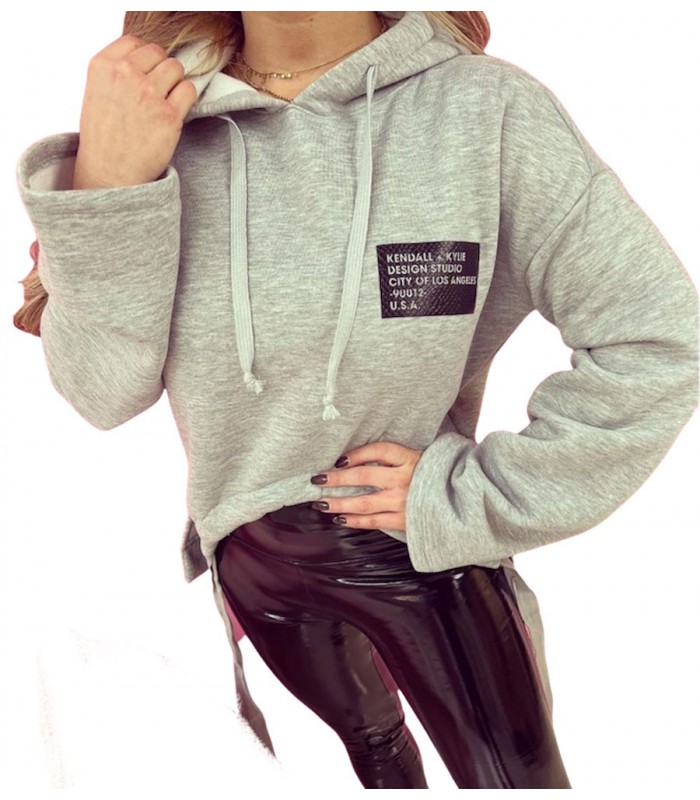 Felpa con cappuccio Donna Kendall Kylie