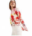 Maglia Donna Desigual stampa tropicale