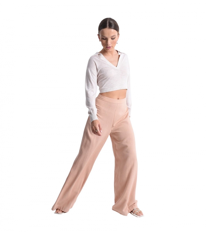 Pantaloni vita alta Donna Molly Bracken