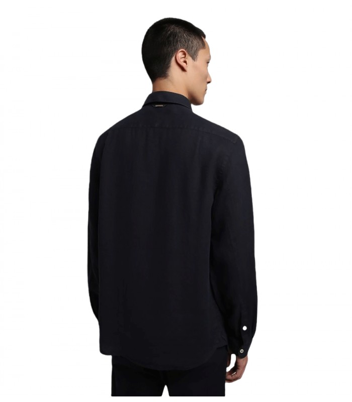 Camicia di lino Uomo Napapijri Creton