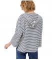T-shirt con cappuccio Donna Marella