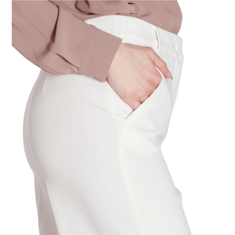 Pantaloni con piega frontale Donna Marella