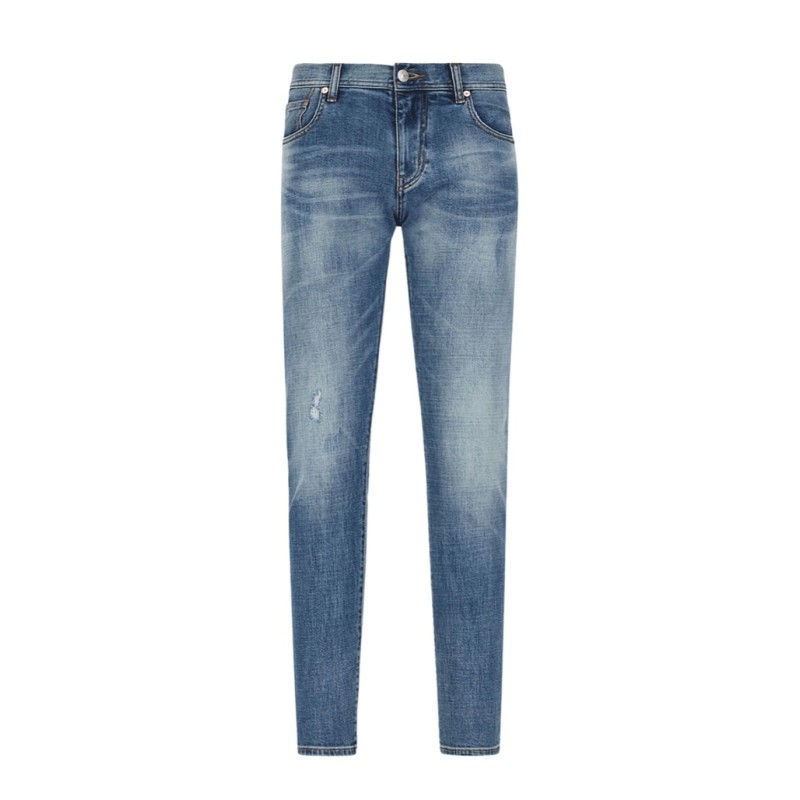Jeans Uomo Armani Exchange in denim stretch J14