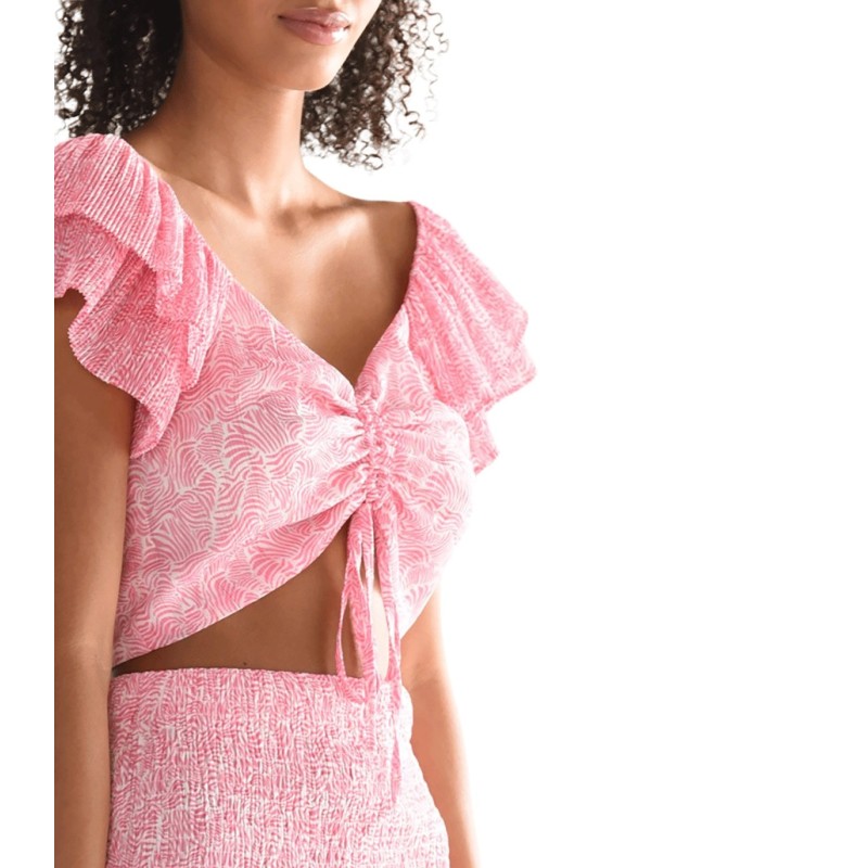 Top Donna Cropped fantasia Molly Bracken