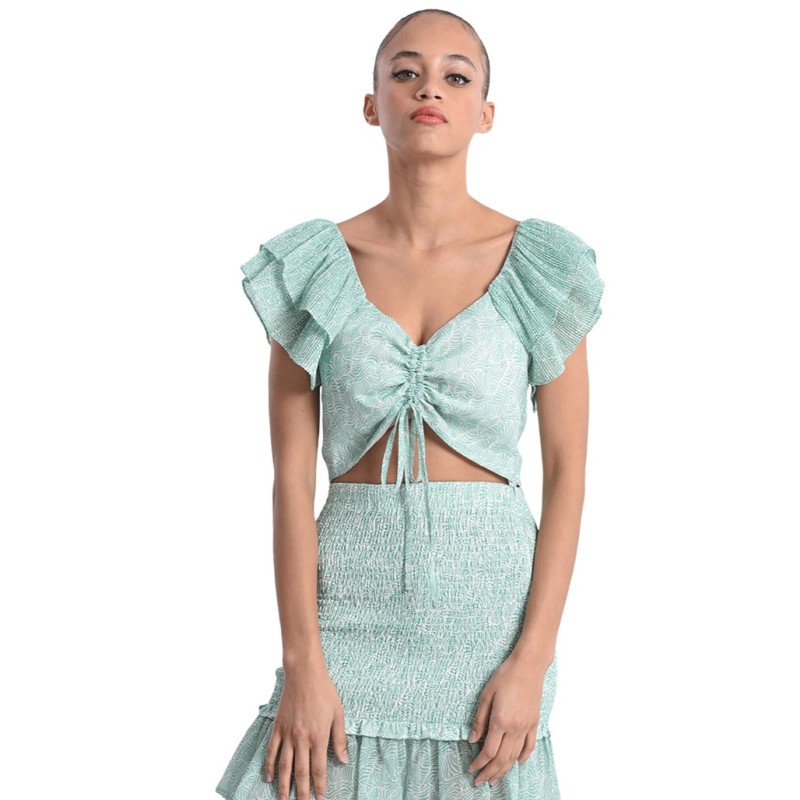 Top Donna Cropped fantasia Molly Bracken