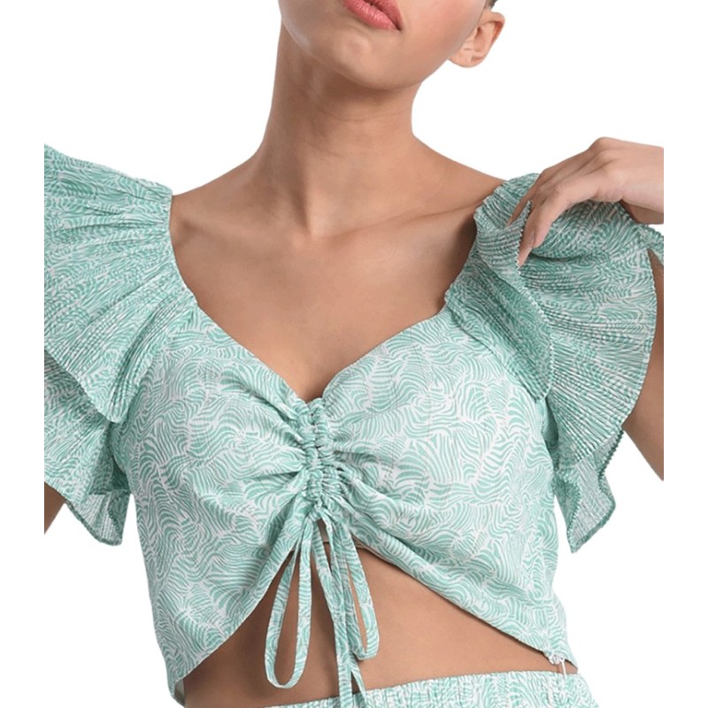 Top Donna Cropped fantasia Molly Bracken