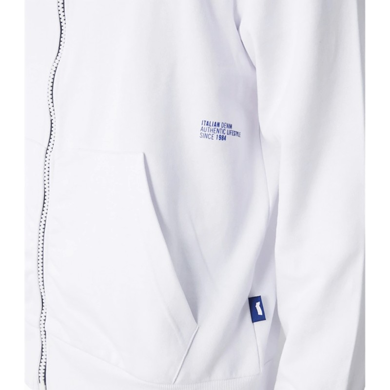 Felpa full zip Uomo Gas