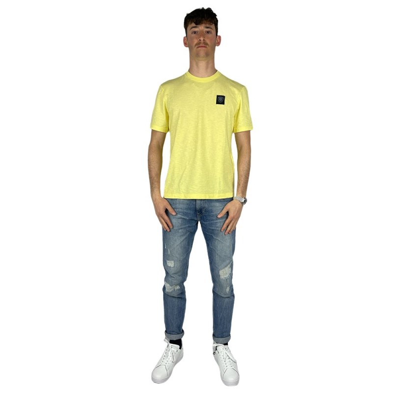 T-shirt Uomo Blauer