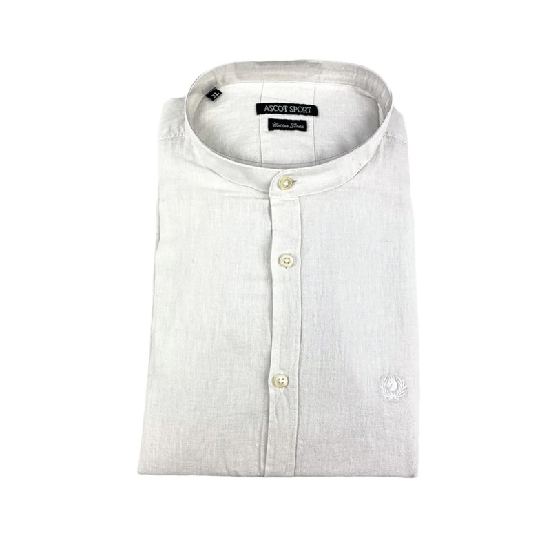 Camicia misto lino Uomo Ascot
