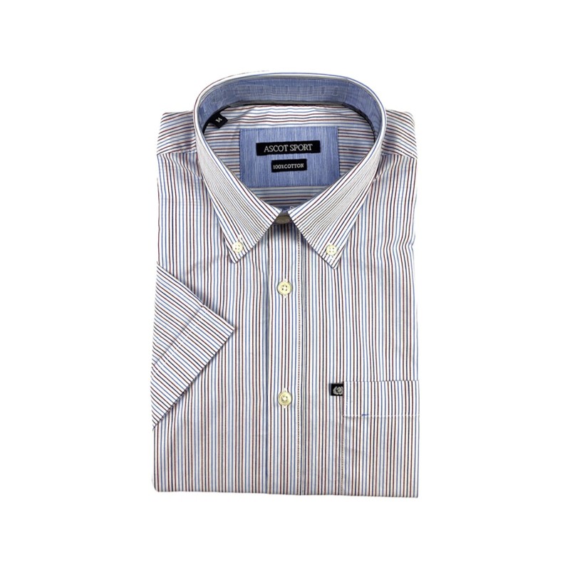Camicia mezze maniche Uomo Ascot