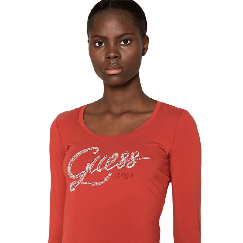 Maglia girocollo Donna Guess