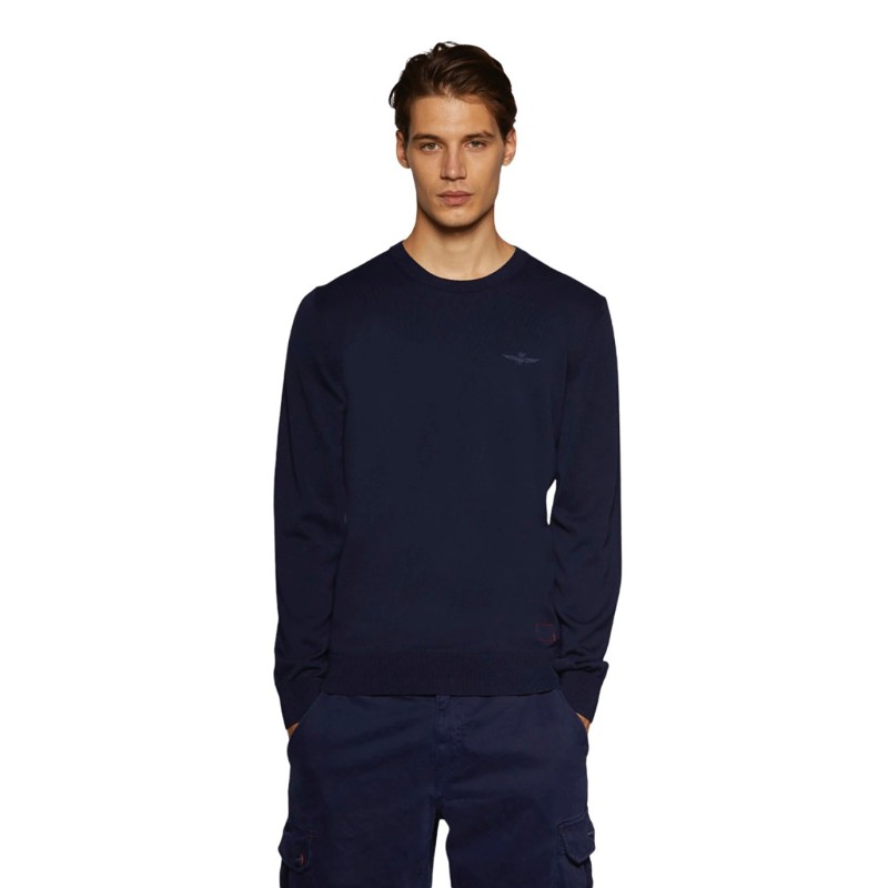 Maglione girocollo Uomo Aeronautica Militare