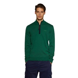 Aeronautica Militare half zip sweater