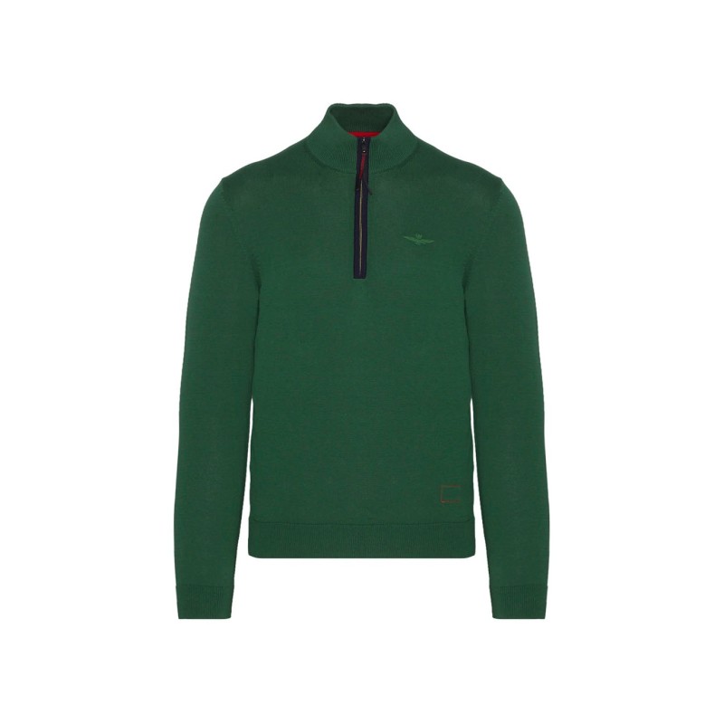 Maglione mezza zip Uomo Aeronautica Militare