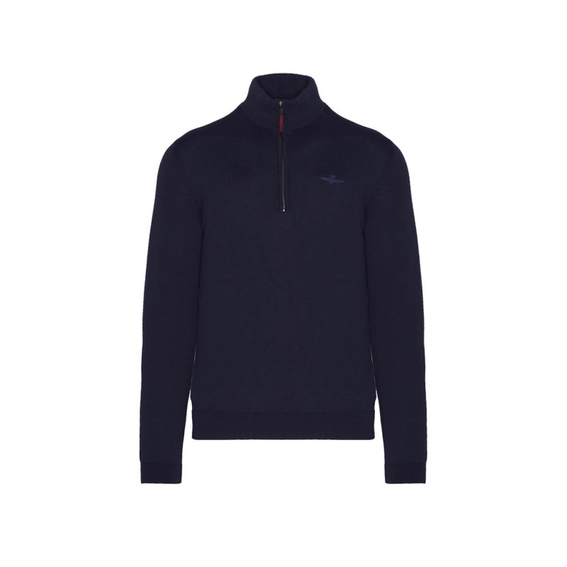 Maglione mezza zip Uomo Aeronautica Militare