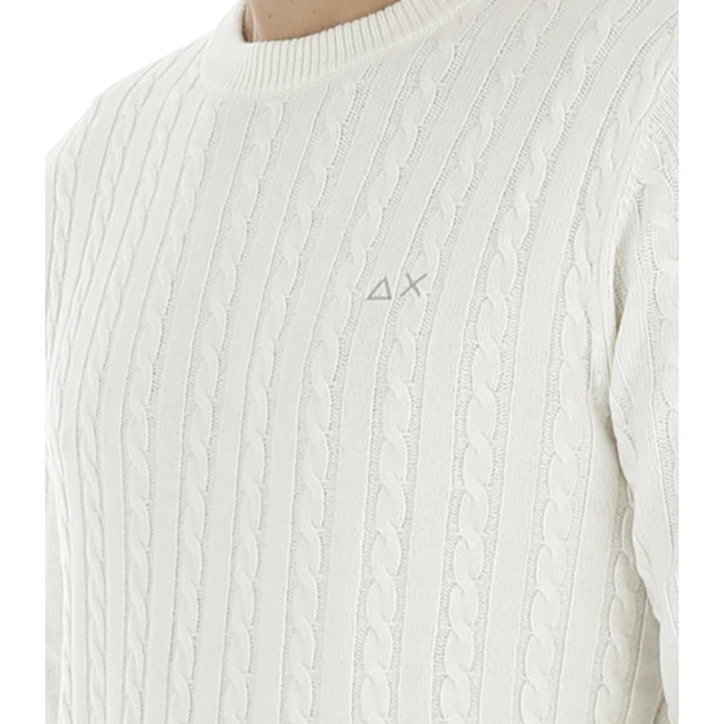 Maglione a trecce Uomo Sun 68