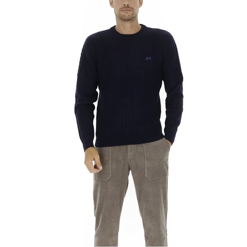 Maglione a trecce Uomo Sun 68