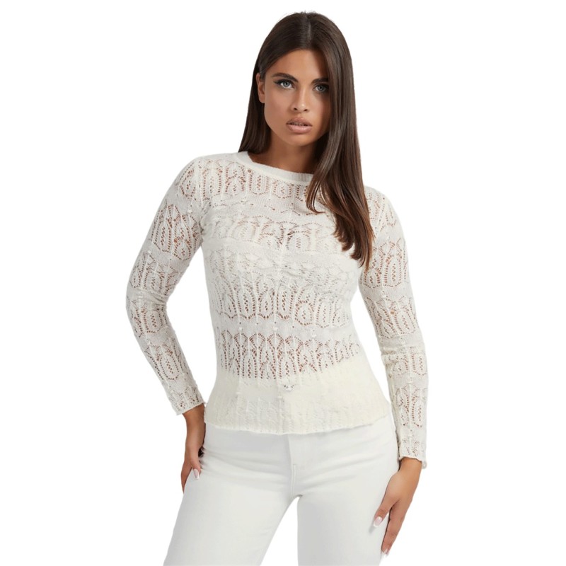 Maglione traforato Donna Guess