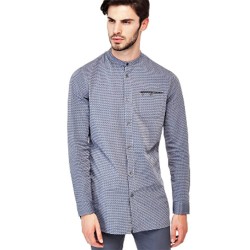 Camicia Uomo Guess Blu - M81H00W9KB0