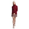 Maglia fine a collo alto Donna Molly