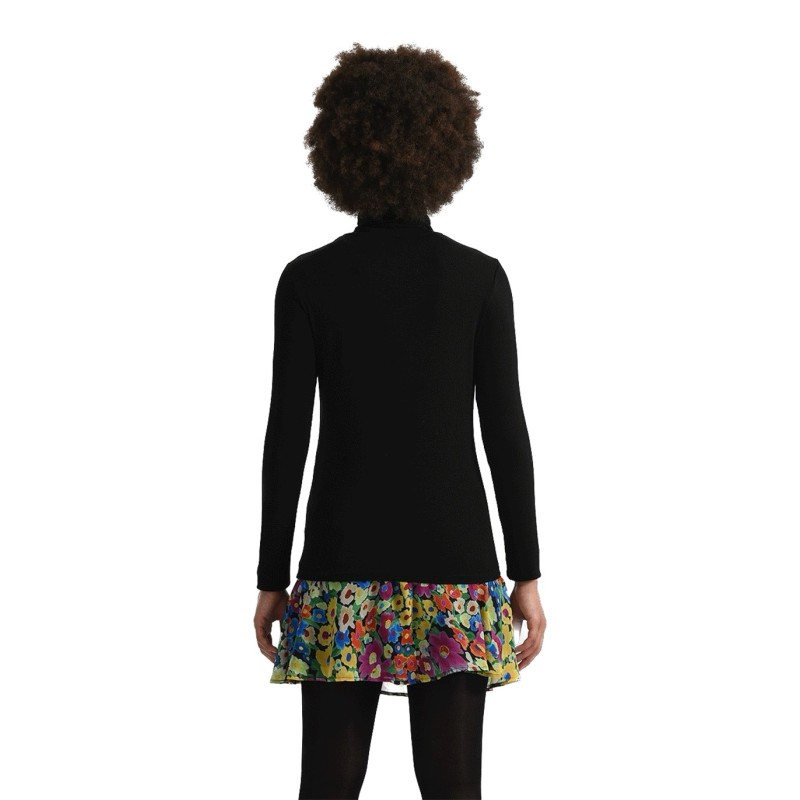 Maglia fine a collo alto Donna Molly