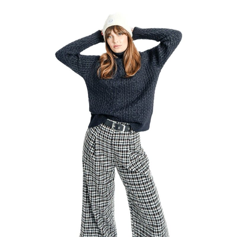 Maglione collo alto Donna Molly Bracken