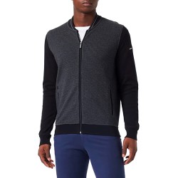 Full zip zip Men's Sweater