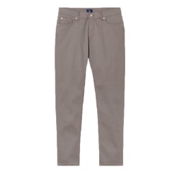 Pantaloni Uomo Gant Straight Bedford Jean Colore Grigio - 1000408