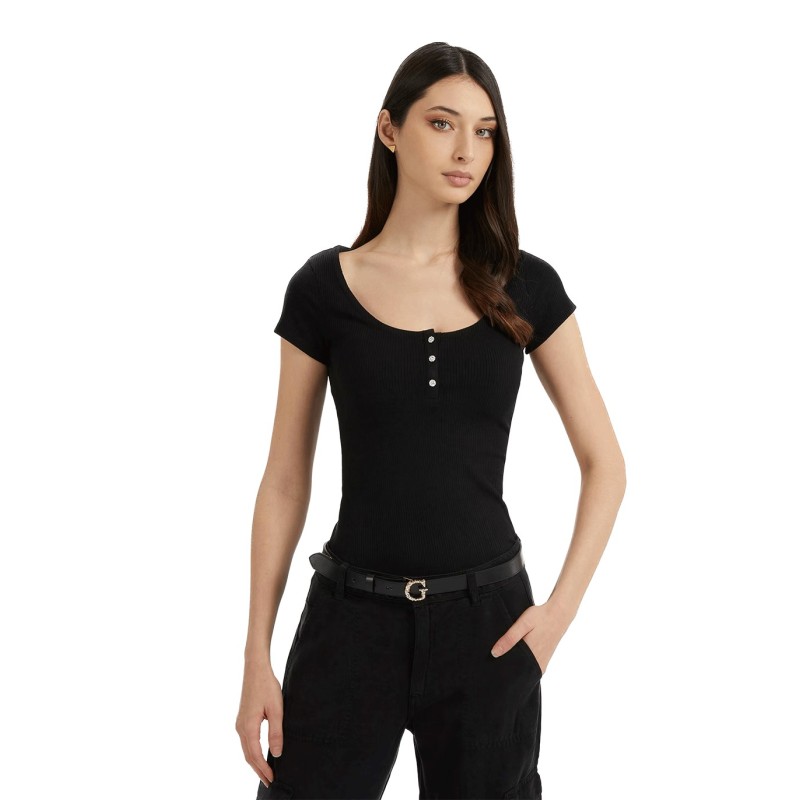 Top in viscosa Donna Guess