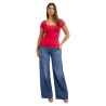 Top in viscosa Donna Guess