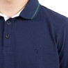 Polo Uomo Trussardi In Piquet Maniche Lunghe Colori Blu e Rosso - 52T00247-1T001678