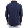 Polo Uomo Trussardi In Piquet Maniche Lunghe Colori Blu e Rosso - 52T00247-1T001678