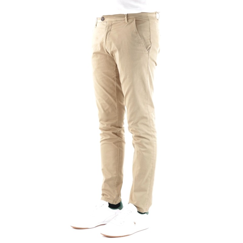 Pantaloni Uomo Roy Roger's New Rolf gabardina
