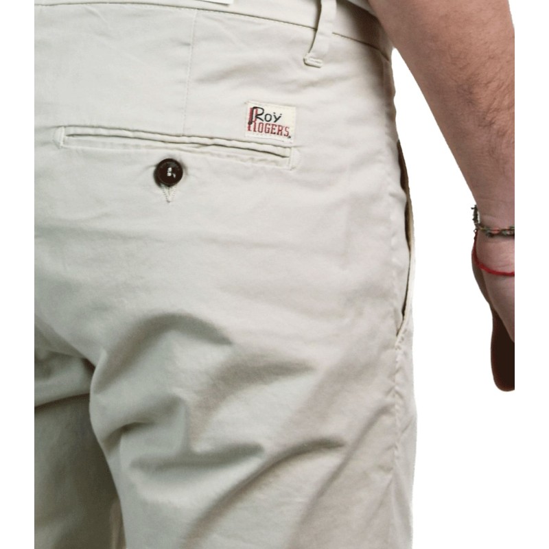 Pantaloni Uomo Roy Roger's New Rolf gabardina