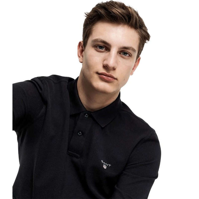Polo Uomo Gant maniche lunghe Extra Size