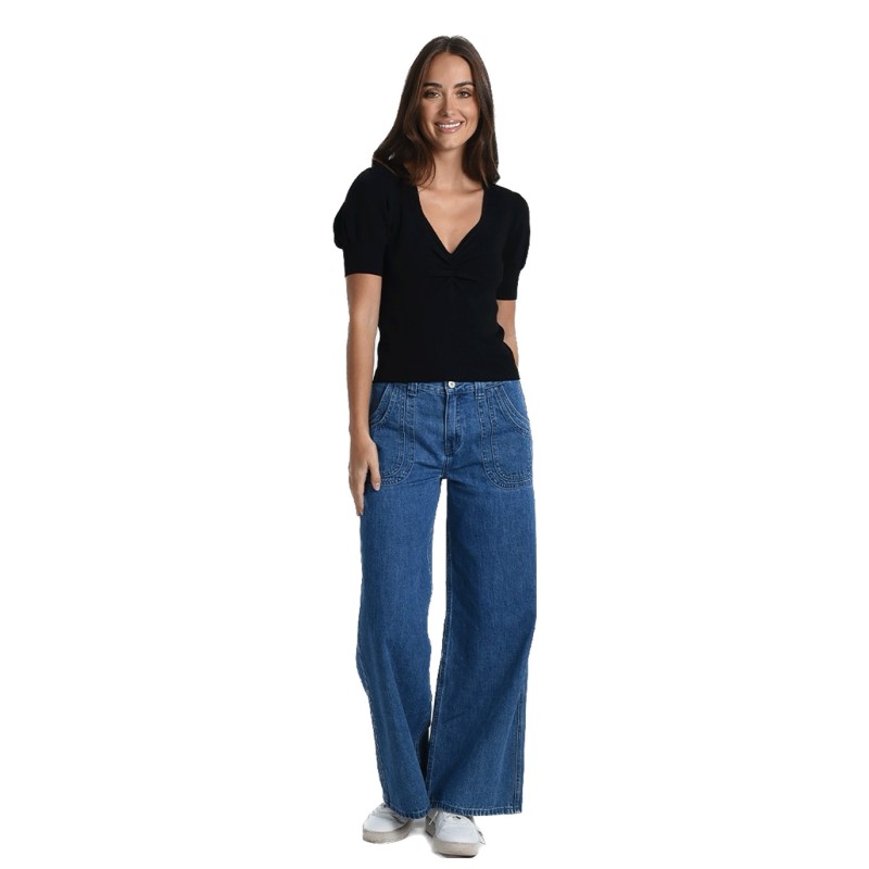 Maglia cropped Donna Molly Bracken