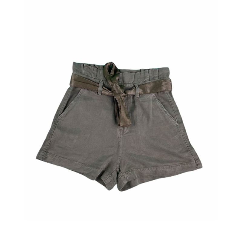 Shorts Donna Guess cintura relaxed