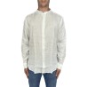 Camicia in lino collo alla coreana Union