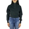 Felpa mezza zip Donna Calvin Klein