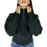 Felpa mezza zip Donna Calvin Klein