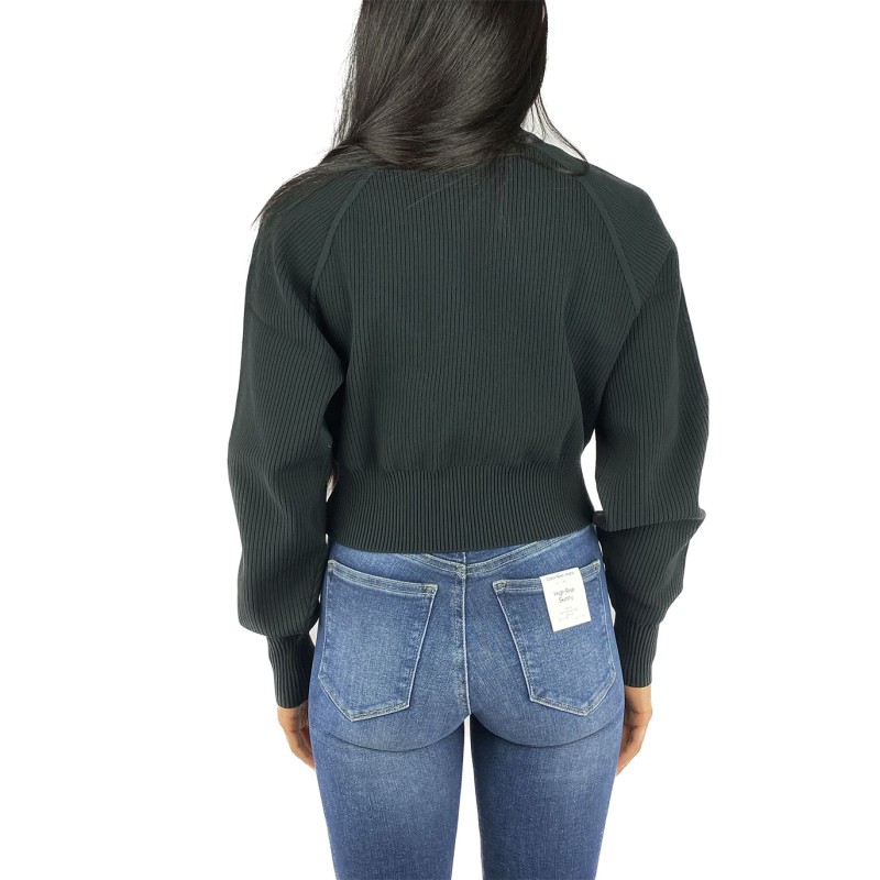 Felpa mezza zip Donna Calvin Klein