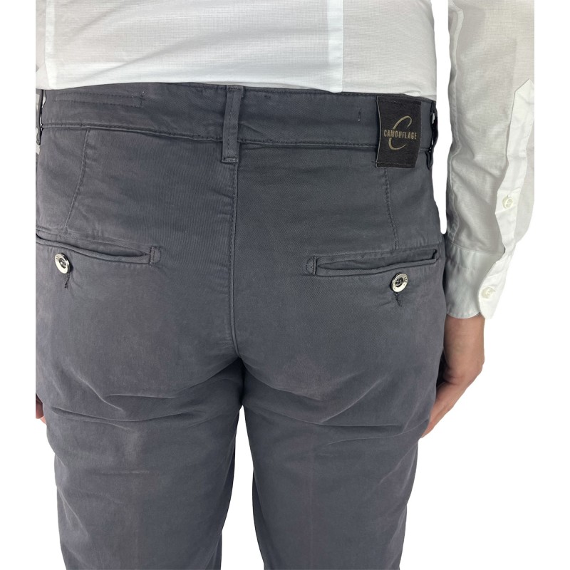 Pantaloni Uomo Camouflage Chinos Rey 17