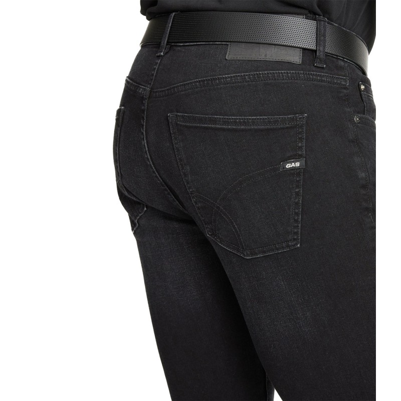 Jeans Uomo Gas Sax Zip Rev 09BU