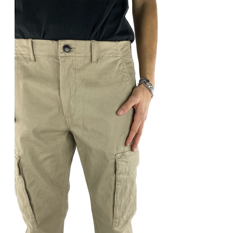 Pantaloni Cargo Uomo Manifattura Borghese