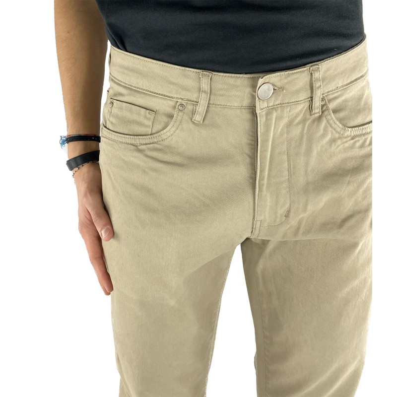 Pantaloni 5 tasche Uomo Borghese