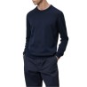 Maglioncino di cotone Uomo Blauer
