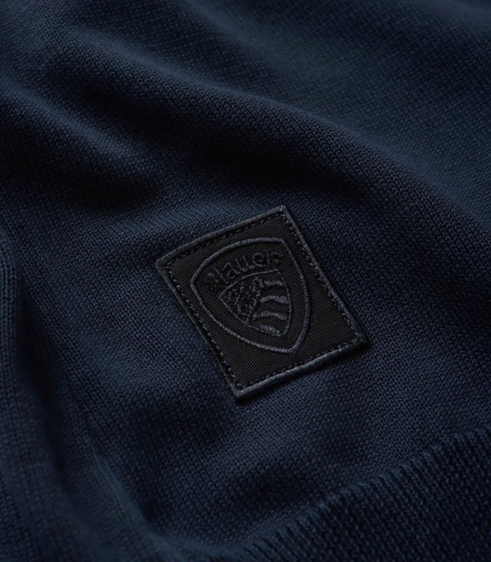 Maglioncino di cotone Uomo Blauer