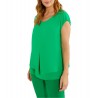 Top in georgette Donna Luisa Viola