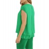 Top in georgette Donna Luisa Viola
